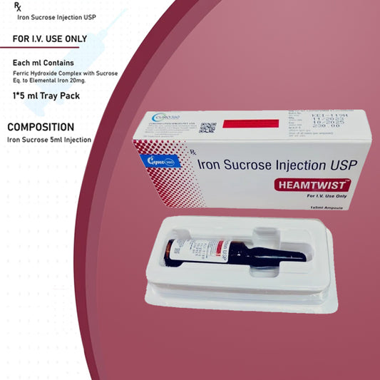 Iron Sucrose Injection USP - 5ml