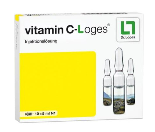 Vitamin C - injection IV IM 10 ampoules x 5 ml