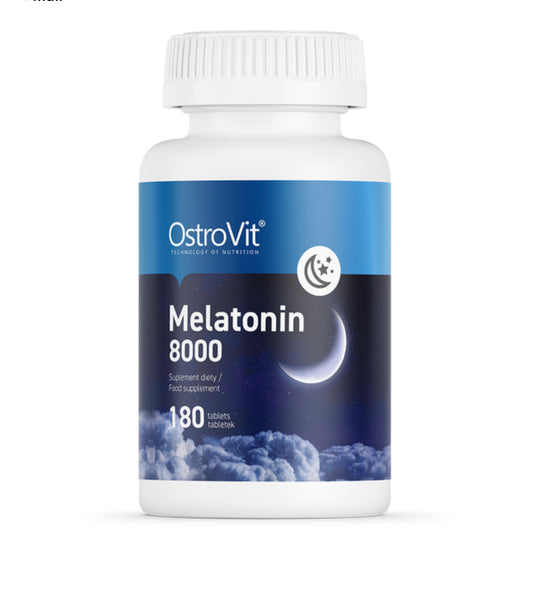 Melatonin 8mg 180 tablets - Ostrovit