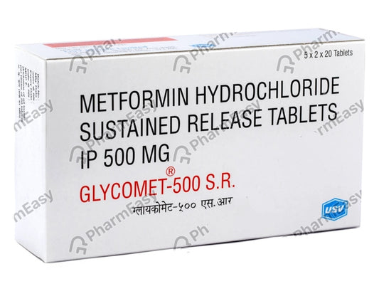 METFORMIN HYDROCHLORIDE  TABLET IP  500MG