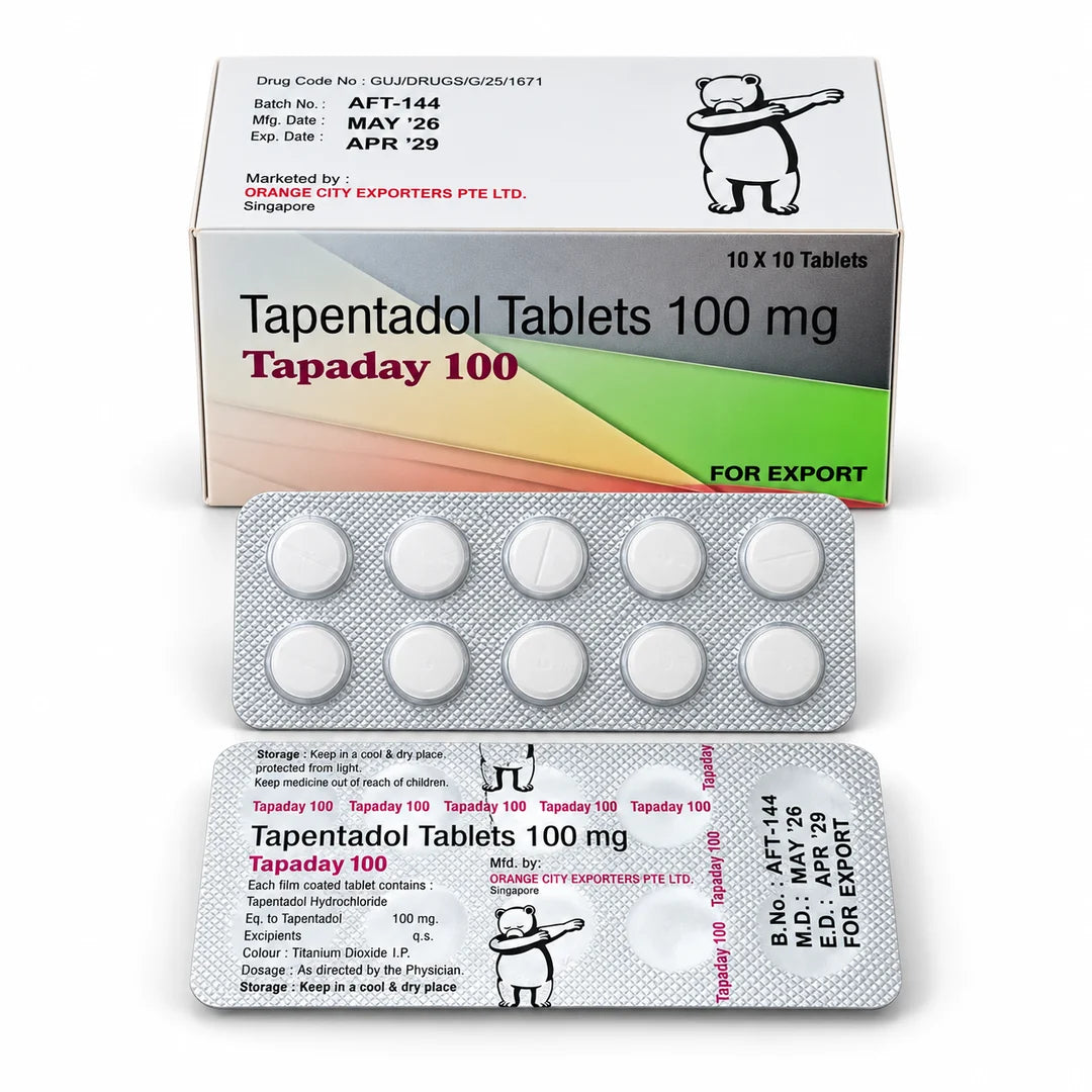 Tapaday 100 – Tapentadol Tablets 100mg