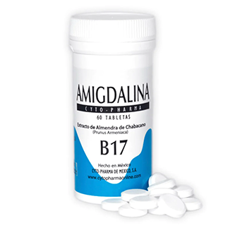 Amygdalin Tablets 500 mg, 60 Tablets per Bottle CytoPharma