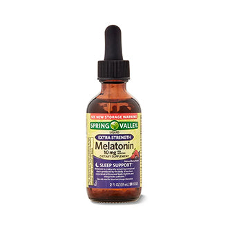 Spring Valley Liquid Melatonin, 10 mg, 2 fl oz