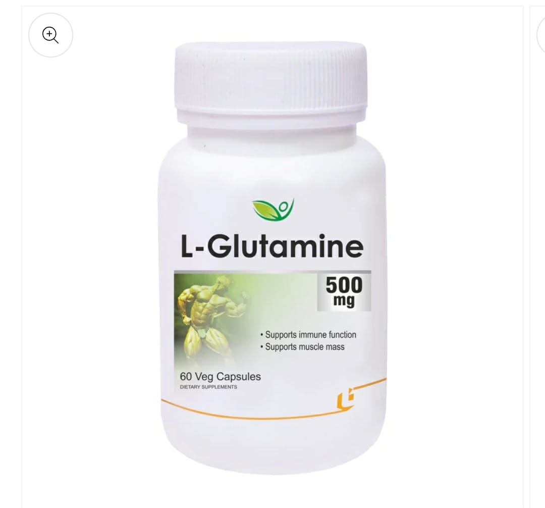 L-Glutamine 500mg 60 capsules