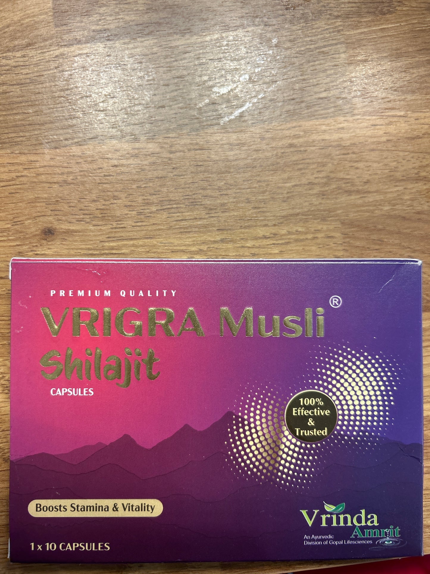 Vrigra Musli Shilajit - Men Vitality - 10 capsules