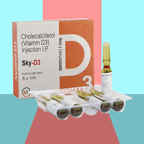 Cholecalciferol D3 5 x 1ml ampoules