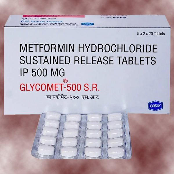 METFORMIN HYDROCHLORIDE  TABLET IP  500MG