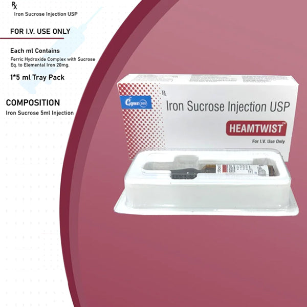 Iron Sucrose Injection USP - 5ml