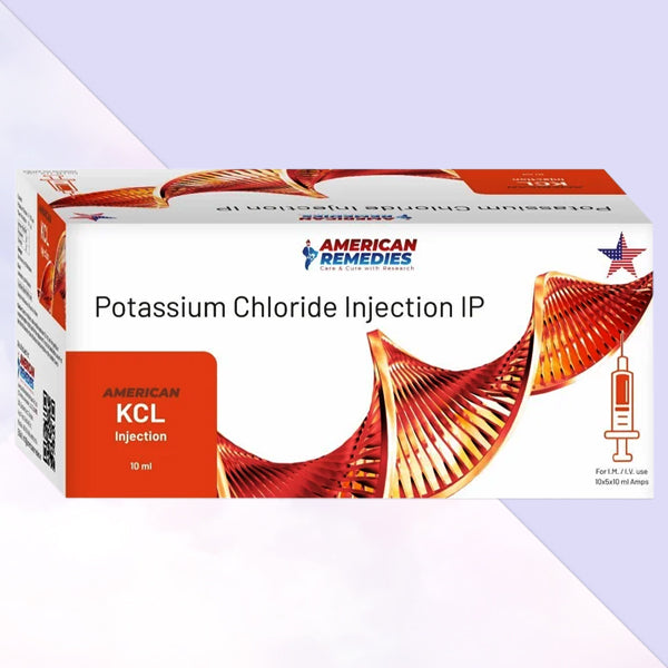 Potassium Chloride 10 x 10ml ampoules American Remedies