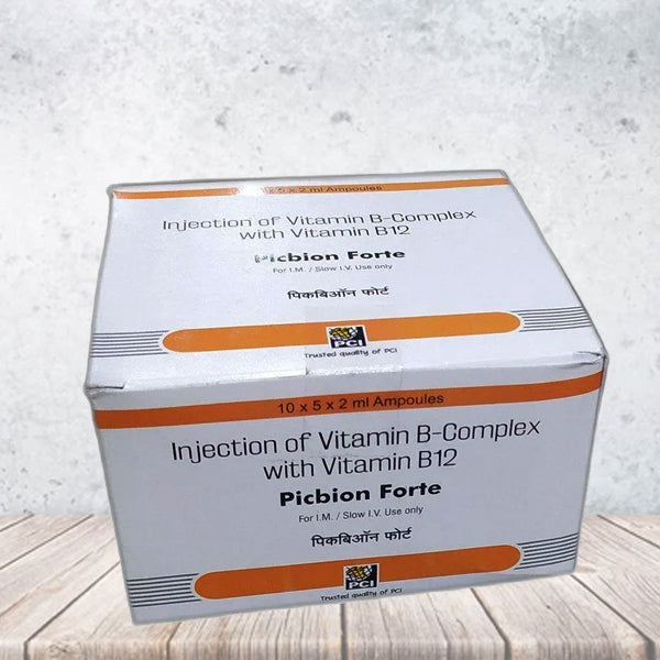 Vitamin B Complex with B12 injection - 5 vials – Prevention4Health