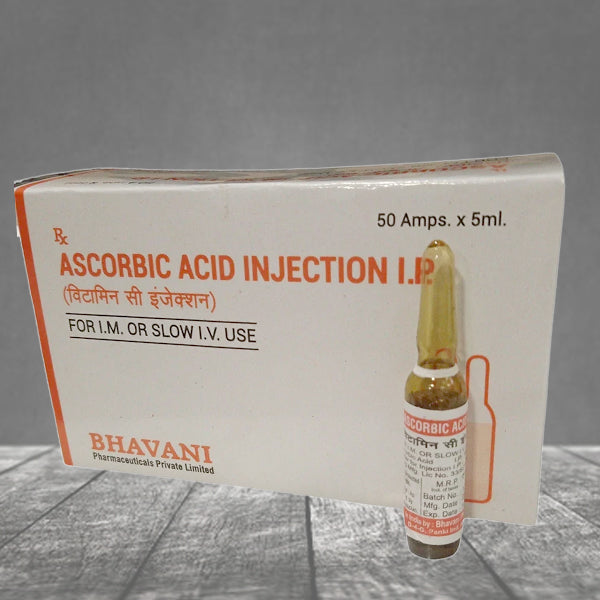 Ascorbic acid injection I.P. 5 ml