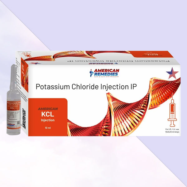 Potassium Chloride 10 x 10ml ampoules American Remedies