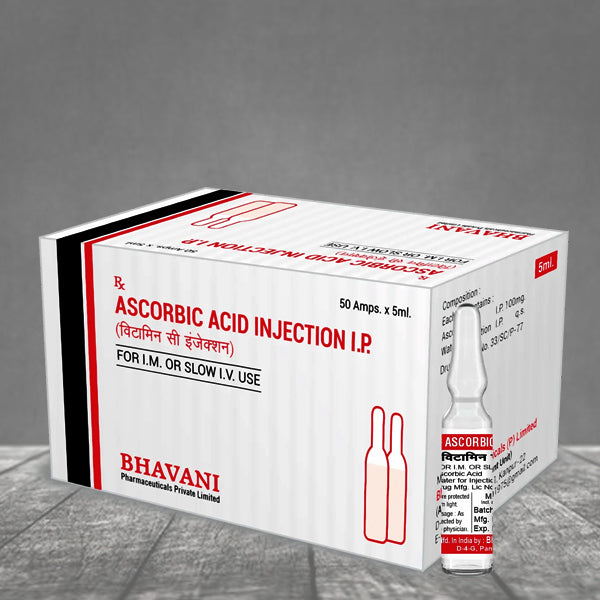 Ascorbic acid injection I.P. 5 ml