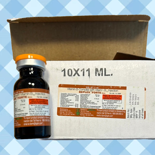 B Complex with vitamin B12 large vial 11ml