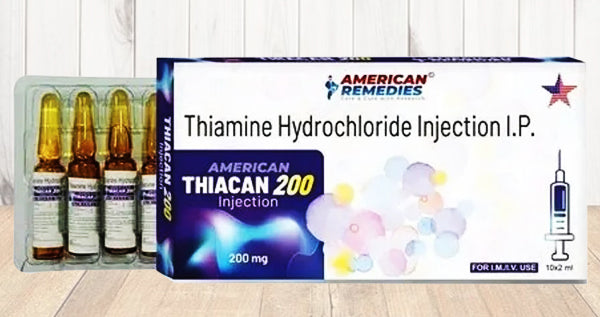 Thiamine Injection IP 100mg - American Remedies