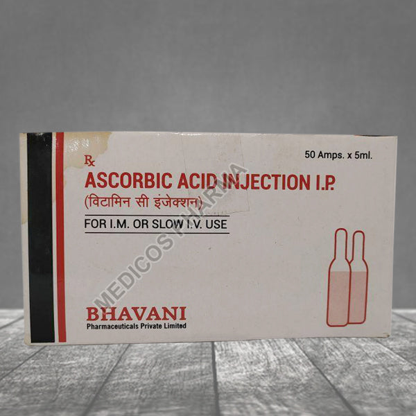 Ascorbic acid injection I.P. 5 ml