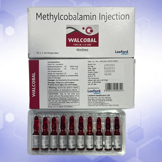 B12 Methylcobalamin 10 x 1ml ampoules