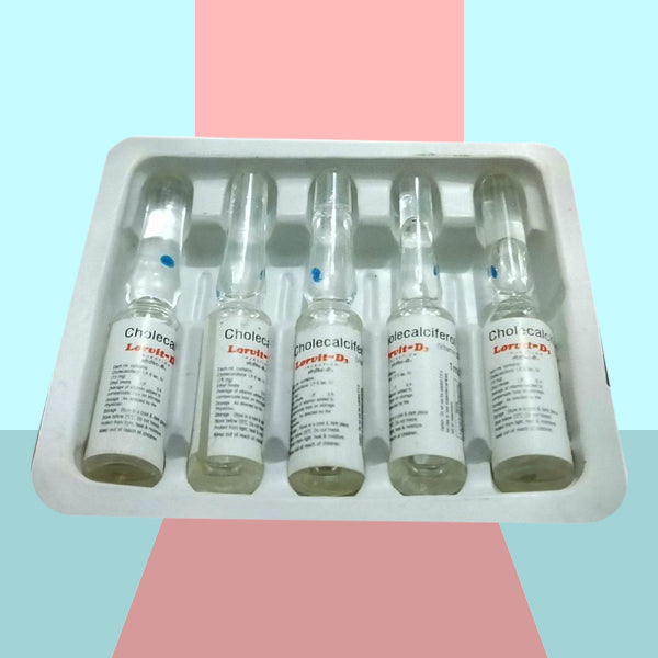 Cholecalciferol D3 5 x 1ml ampoules