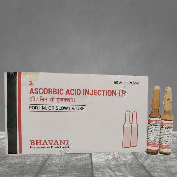 Ascorbic acid injection I.P. 5 ml