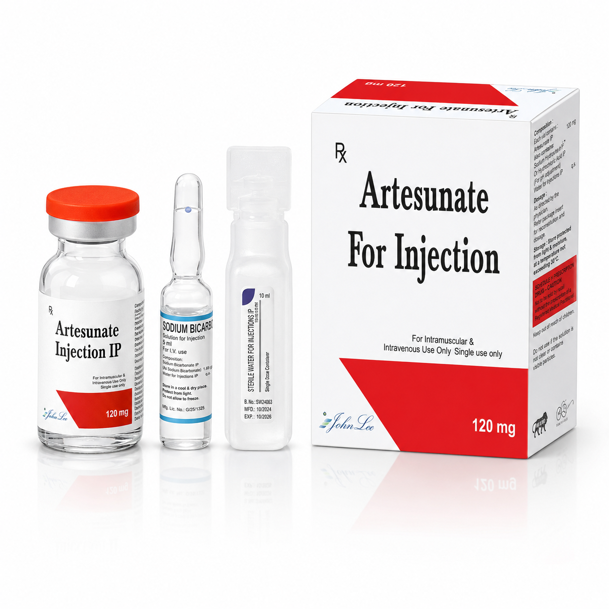 Artesunate Injection IP 120mg | John Lee