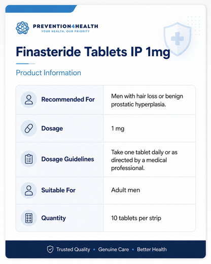 Finasteride Tablets IP 1mg | Healpecia-1