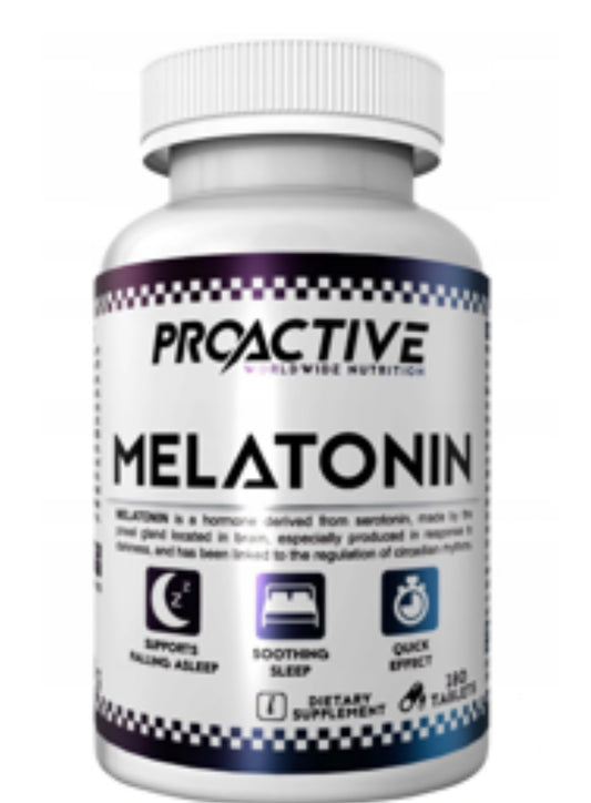 Melatonin EU manufacturer 1mg 180 tablets