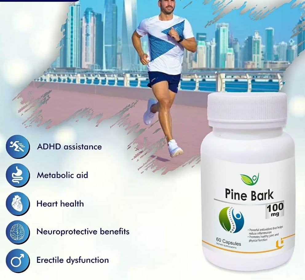 Pine Bark - 60 capsules, 100mg