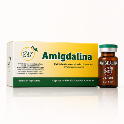 Injectable Vitamin B17 (Amygdalin) 3g/10ml | 10 Vials
