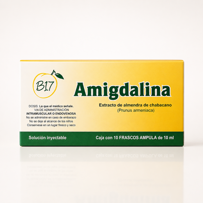 Injectable Vitamin B17 (Amygdalin) 3g/10ml | 10 Vials