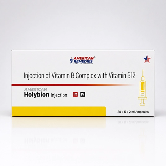 Holybion Vitamin B Complex with Vitamin B12 Injection
