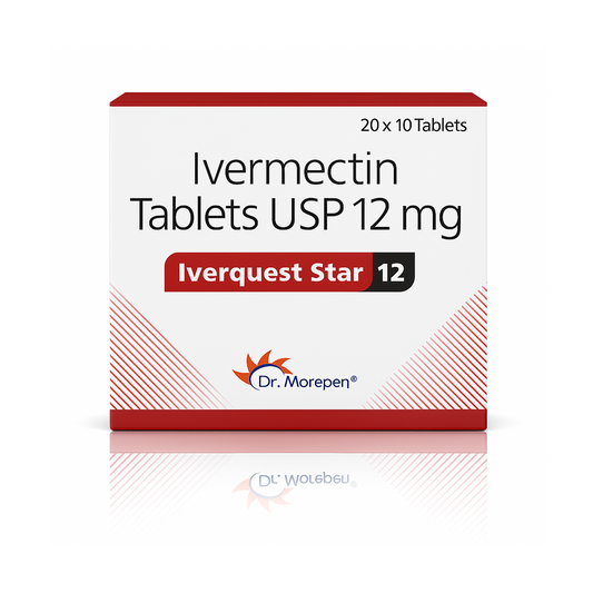 Ivermectin 12 mg – Iverquest Star 12 DT (20 tablets)