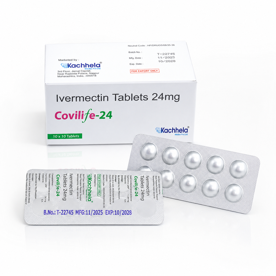 Covilife-24 Ivermectin Tablets 24mg pack