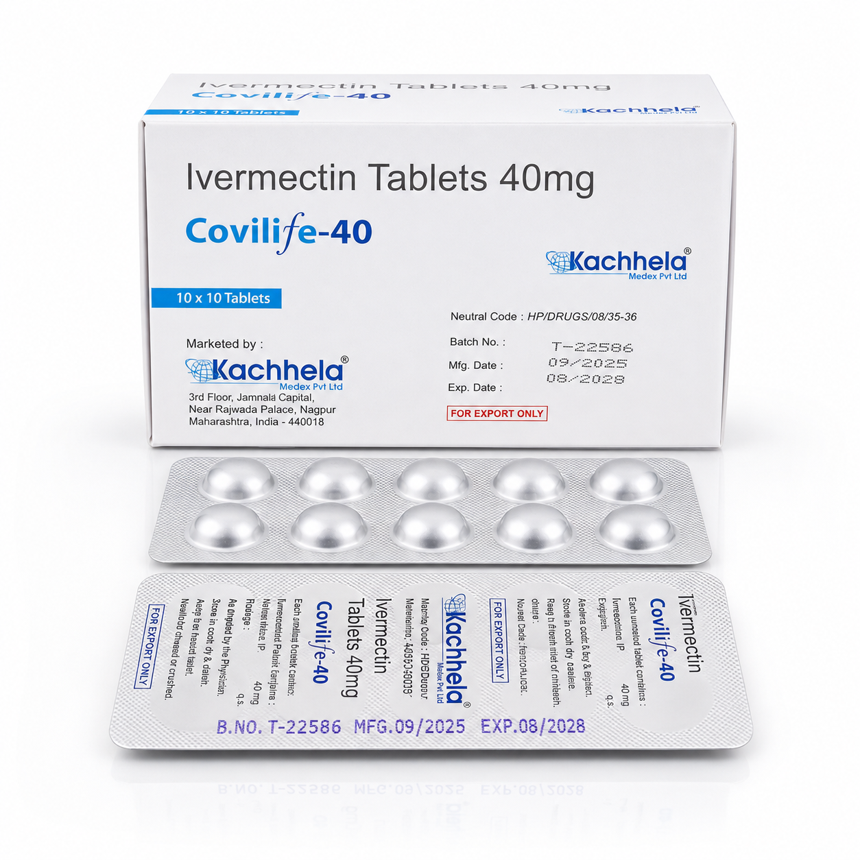 Covilife-40 Ivermectin Tablets 40mg