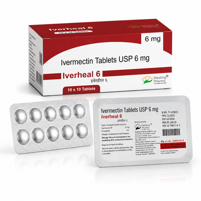 Iverheal 6 Ivermectin Tablets USP 6mg