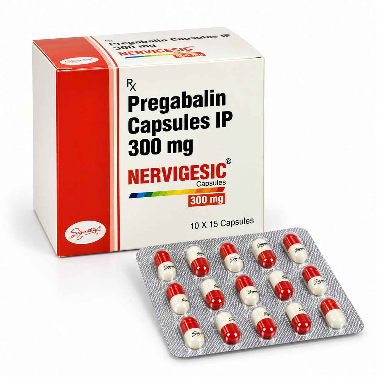 Nervigesic 300 – Pregabalin Capsules IP 300mg
