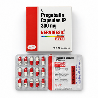 Nervigesic 300 – Pregabalin Capsules IP 300mg