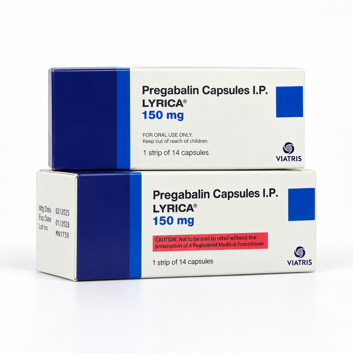 Lyrica 150mg – Pregabalin Capsules I.P.