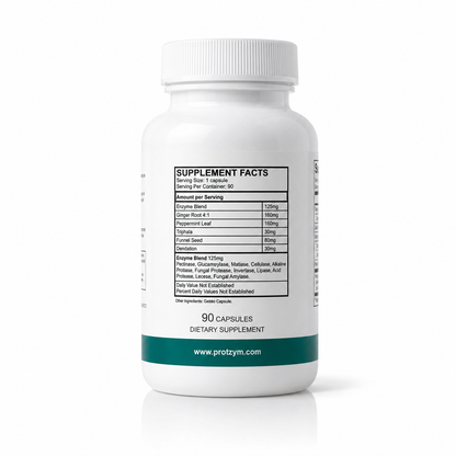 ProtZym Digestive Support Enzyme Blend | 90 Capsules