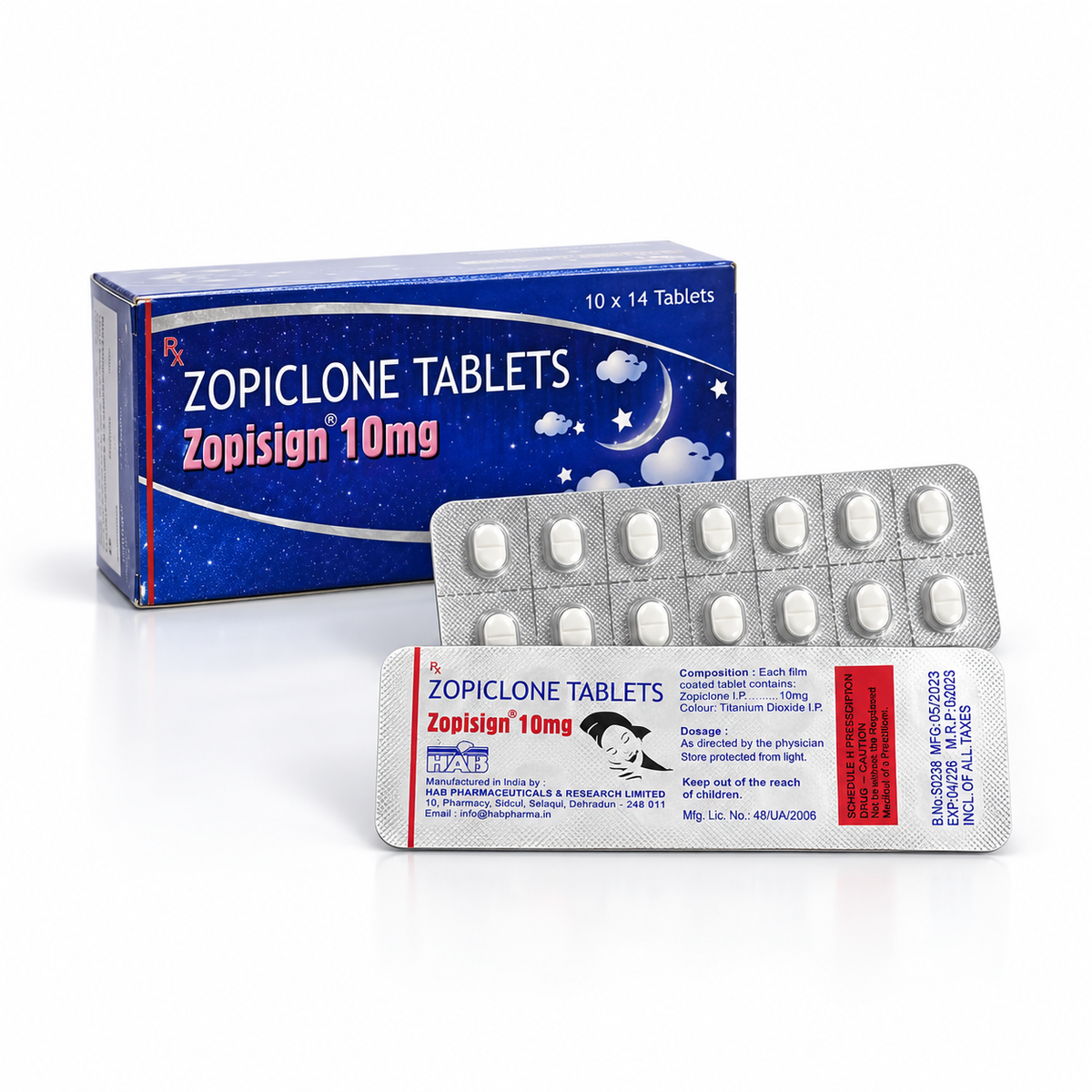 Zopiclone Tablets 7.5mg