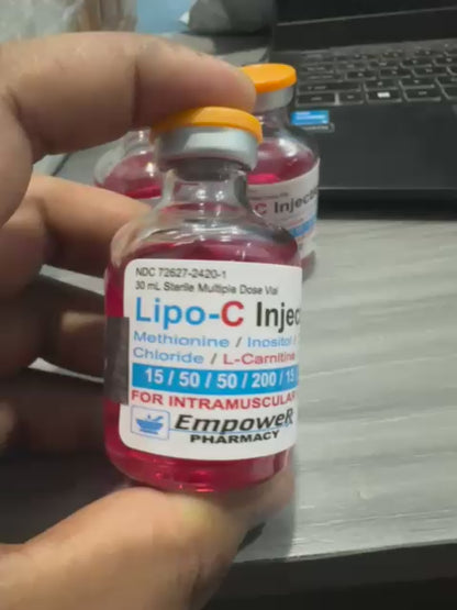 Lipo-C Injection (MIC + B Complex) - Metabolic Support Formula (10 vials)