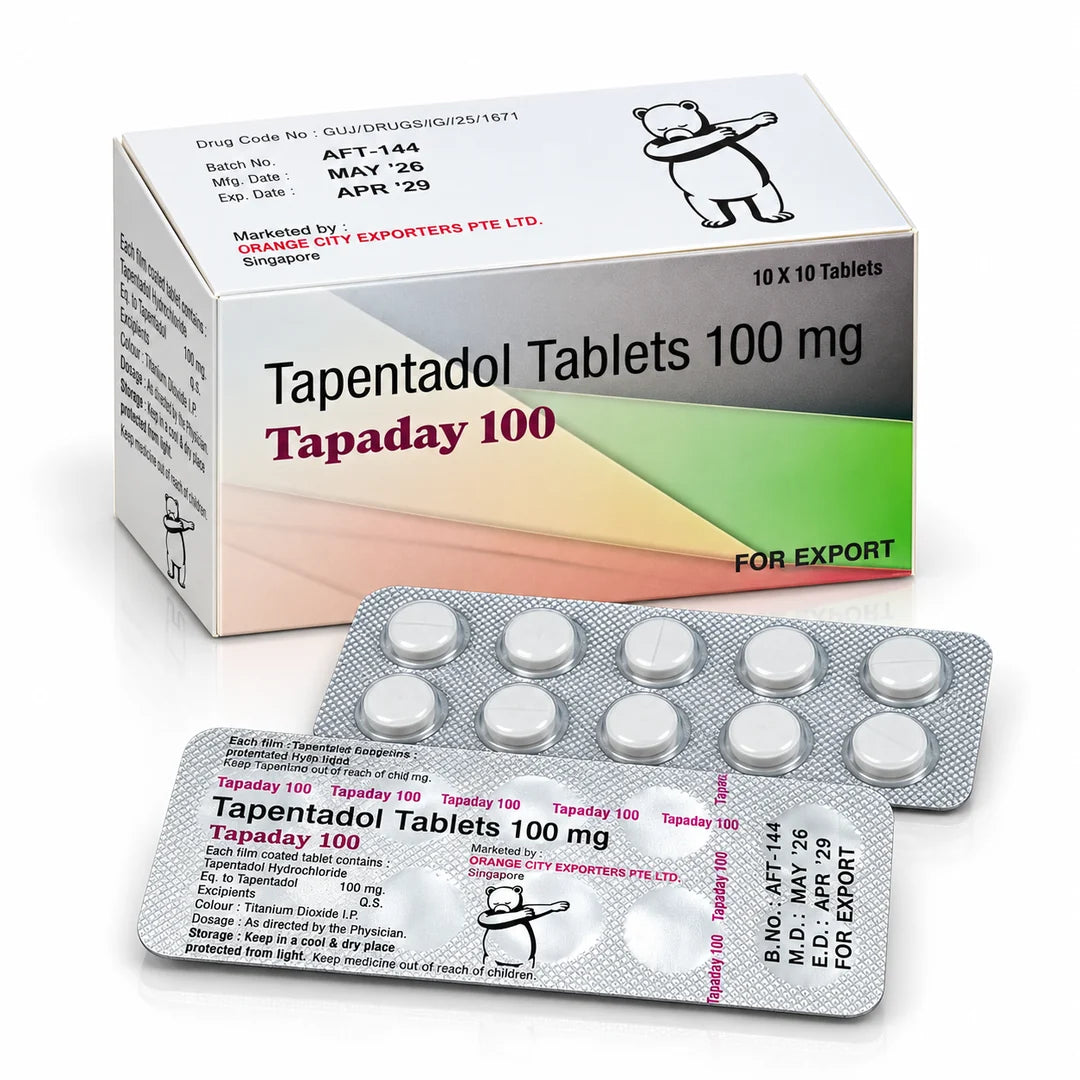 Tapaday 100 – Tapentadol Tablets 100mg