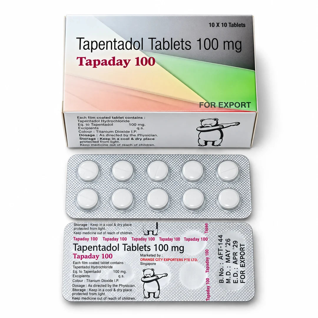 Tapaday 100 – Tapentadol Tablets 100mg