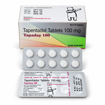 Tapaday 100 – Tapentadol Tablets 100mg