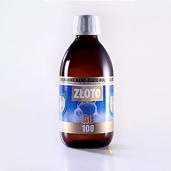 GOLD Colloidal 300ml Non-ionic Au100 Nano 10ppm