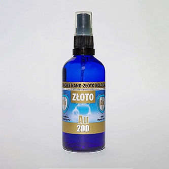 GOLD Colloidal 100 ml Non-ionic Au200 Nano 20ppm SPRAY