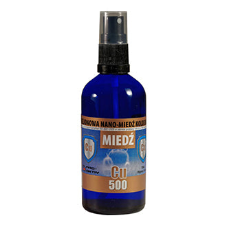 Copper Colloidal 100 ml spray Non-ionic Cu500, Nano 50ppm