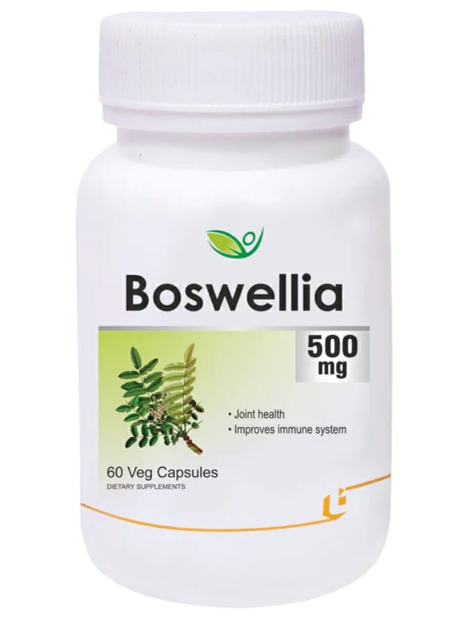 Boswellia 500mg 60 capsules