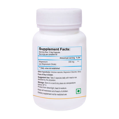 Magnesium Citrate 330mg 60 tablets