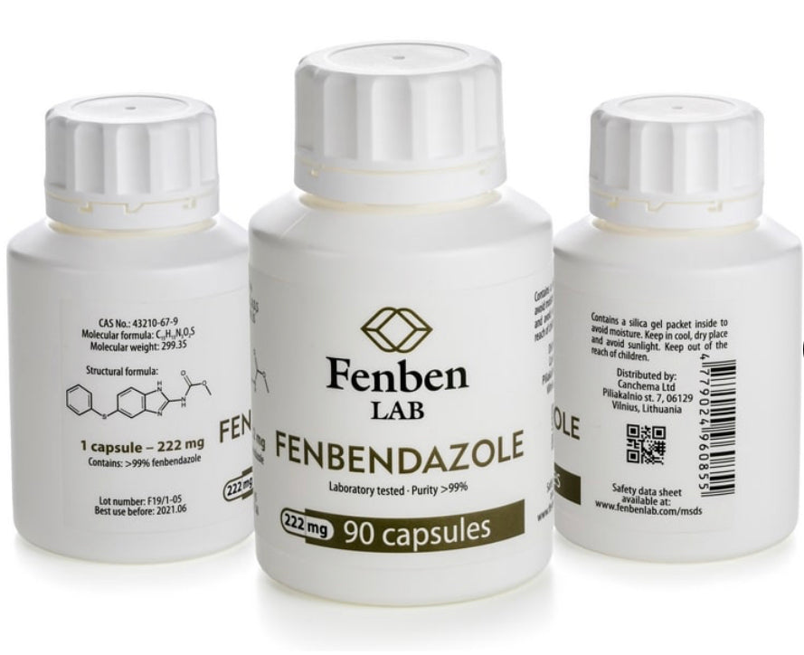 Fenbendazol pure 99% capsules Fenben Lab